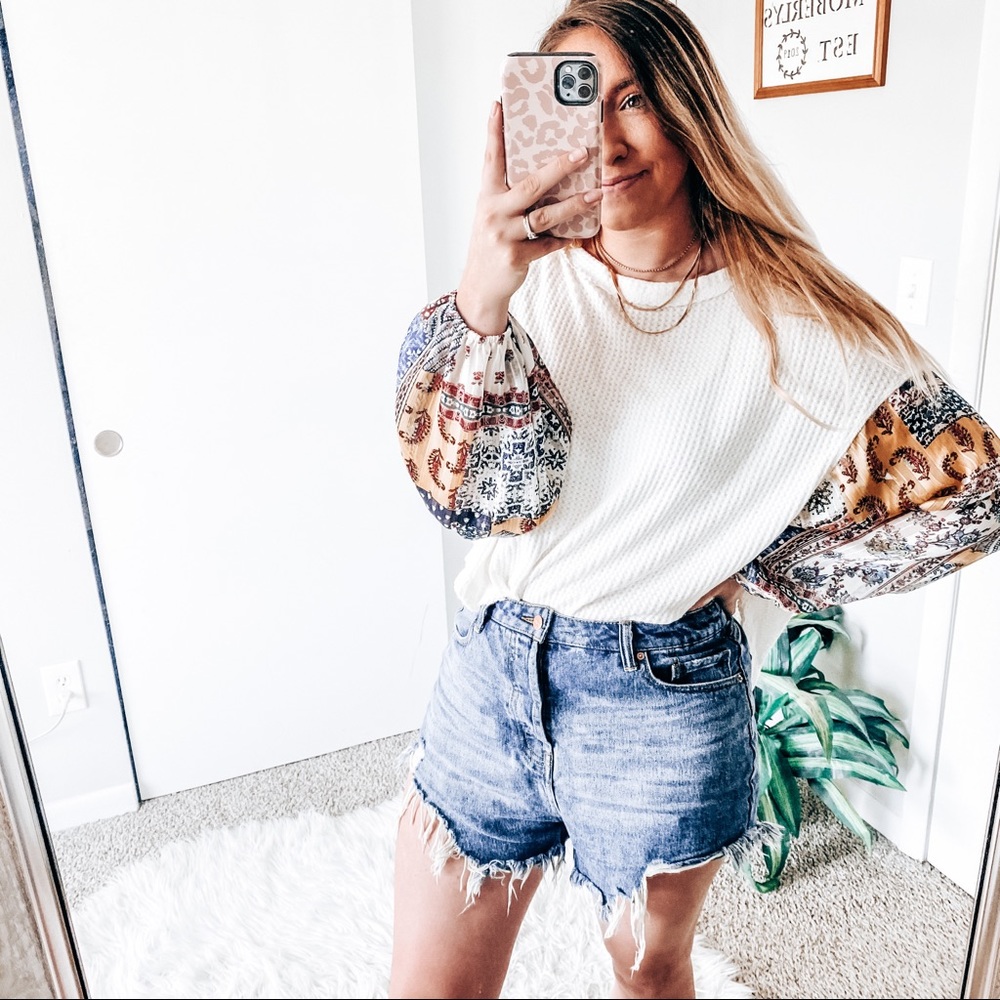 By together floral top